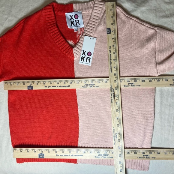 Kerri Rosenthal Radiant Heart Colorblock Sweater | Anthropologie - Picture 4 of 14